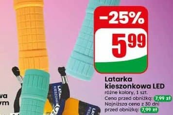 latarka kieszonkowa LED