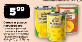 owoce w puszce