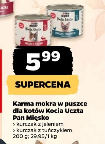 karma mokra dla kotów Kocia Uczta