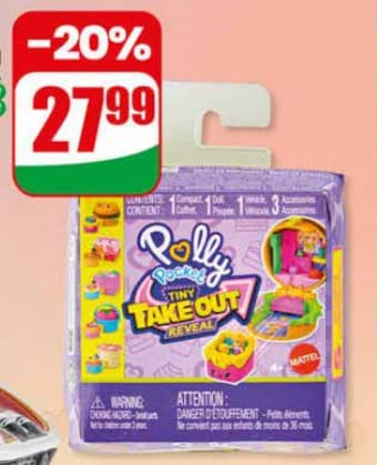 polly Pocket tiny take out reveal