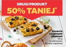 focaccia z oliwkami czarnymi