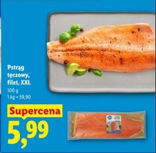 filet z pstrąga tęczowego XXL