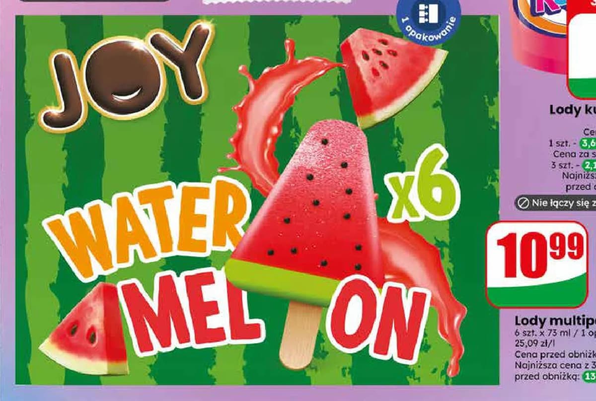 lody multipack arbuzowe