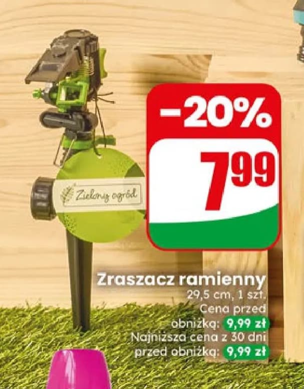 zraszacz ramienny