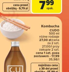 Cudo kombucha 500ml