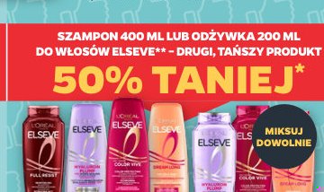 szampon lub odżywka do włosów Elseve