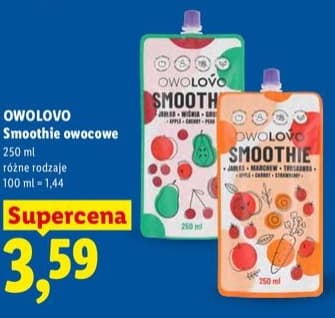 smoothie owocowe