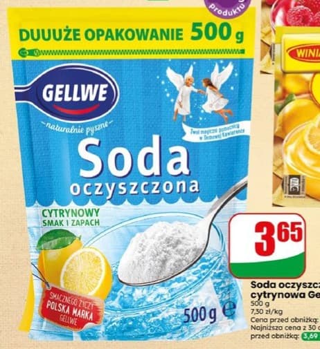 soda oczyszczona cytrynowa
