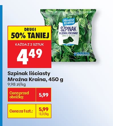 szpinak liściasty