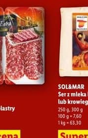 salchichón, plastry