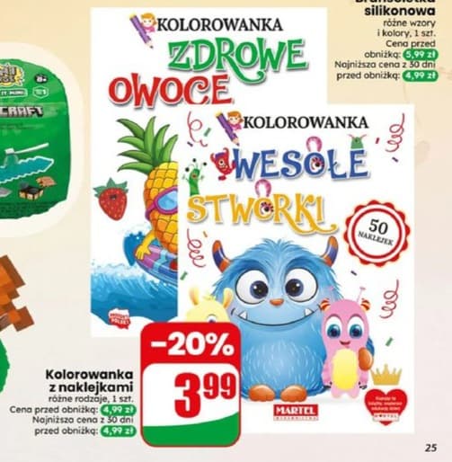 kolorowanka z naklejkami