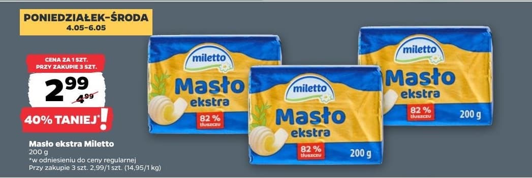 masło ekstra bez laktozy