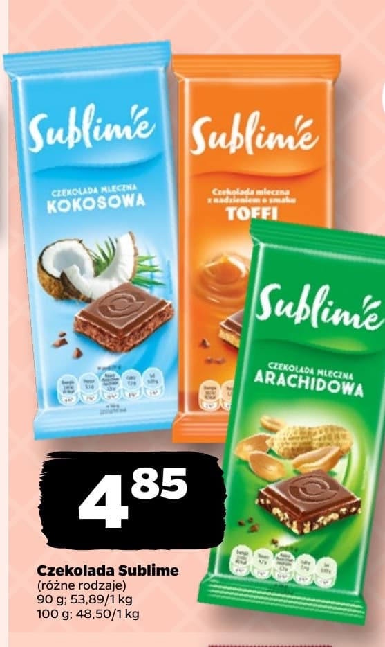 czekolada mleczna kokosowa
