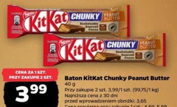baton KitKat Chunky Peanut Butter