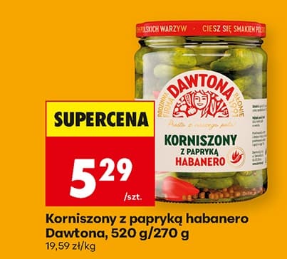 korniszony z papryką habanero