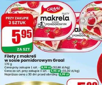 filety z makreli w sosie pomidorowym
