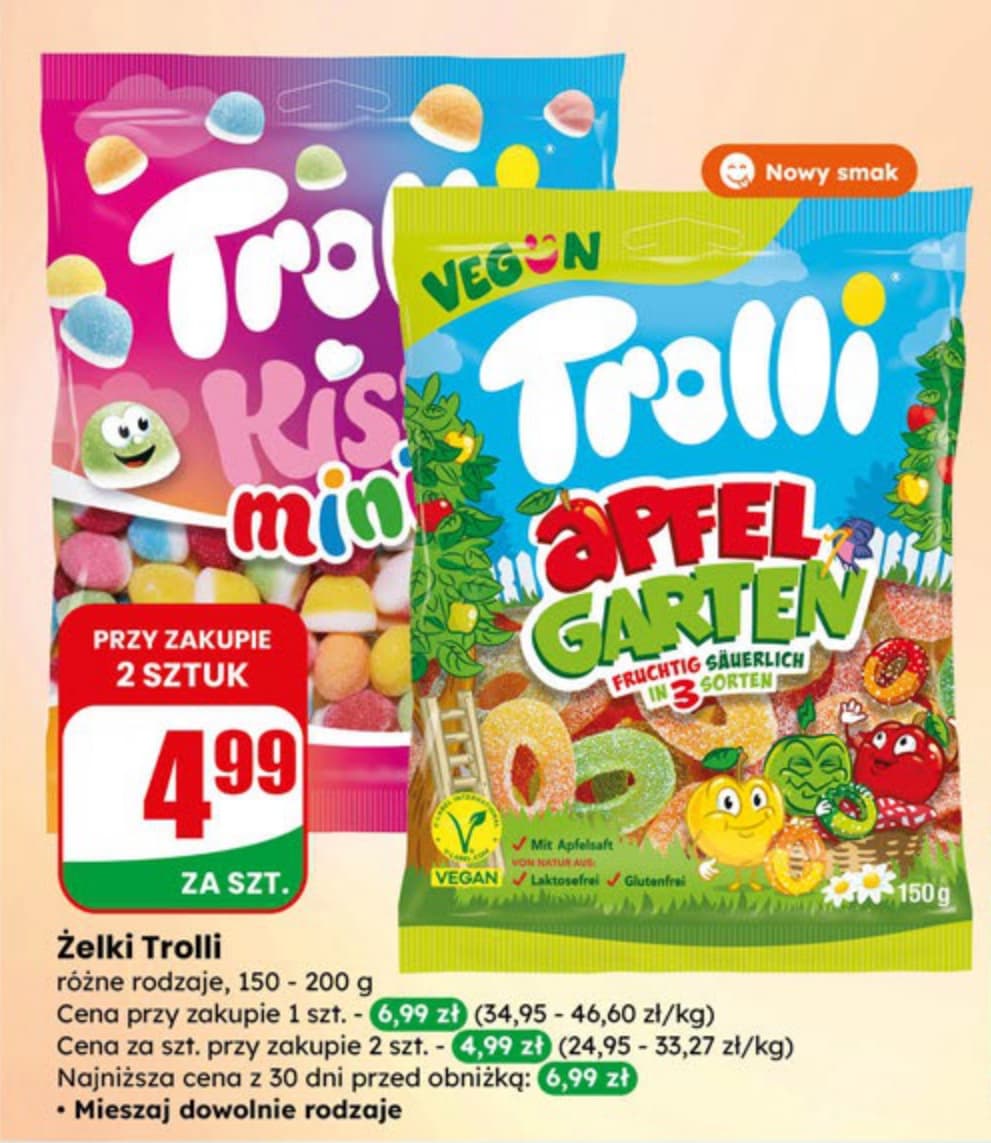żelki różne rodzaje