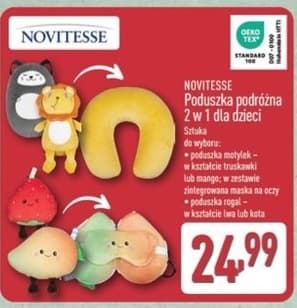 poduszka podróżna 2 w 1 dla dzieci