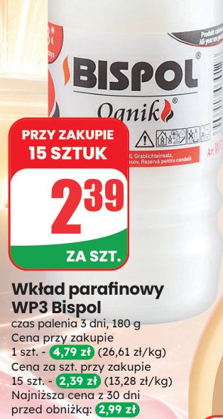 wkład parafinowy WP3