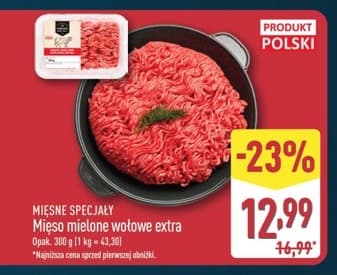 mięso mielone wołowe extra