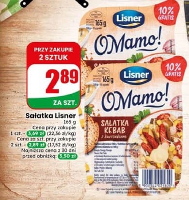 sałatka kebab z kurczakiem