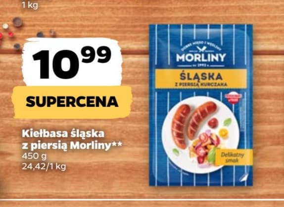 kiełbasa śląska z piersią kurczaka
