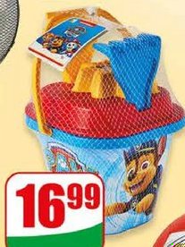 zestaw do piasku z licencją
