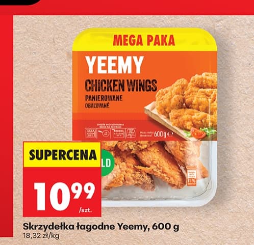 skrzydełka łagodne