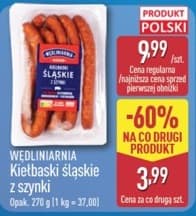 kiełbaski śląskie z szynki