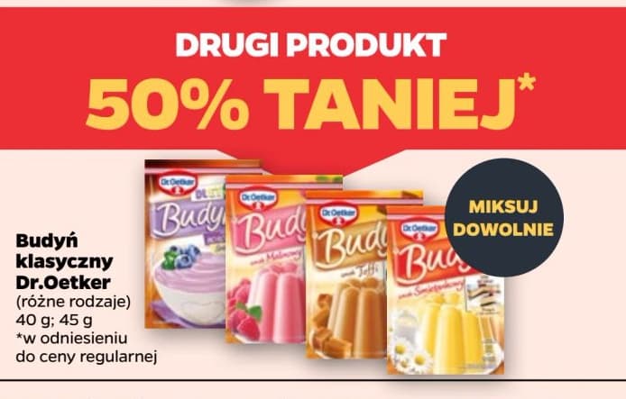 budyń klasyczny różne rodzaje