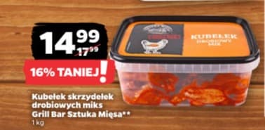 kubełek skrzydełek drobiowych miks