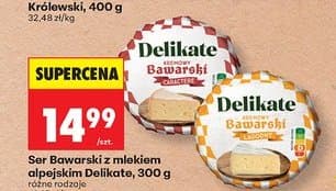 ser bawarski z mlekiem alpejskim