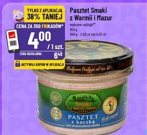 pasztet z kaczki Smaki z Warmii i Mazur