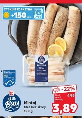 mintaj filet bez skóry