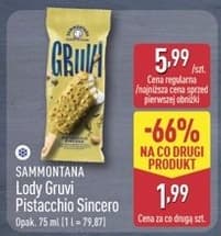 lody rożki gruvi pistacchio sincero