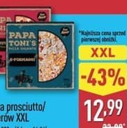 pizza prosciutto/5 serów