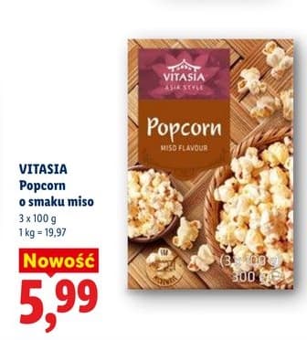 popcorn o smaku miso