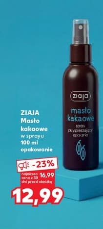 masło kakaowe w sprayu