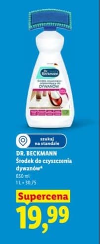 środek do czyszczenia dywanów
