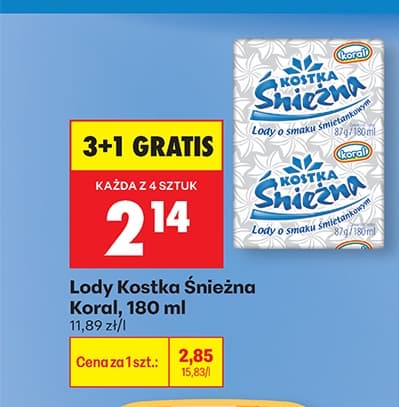 lody kostka śnieżna