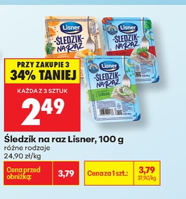 śledzik na raz
