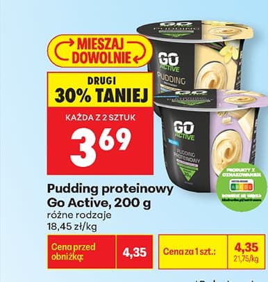 pudding proteinowy różne rodzaje