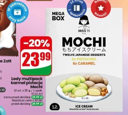 lody multipack karmel pistacja