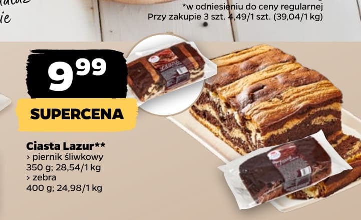 ciasta lazur