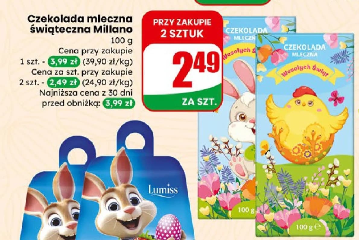 czekolada mleczna świąteczna