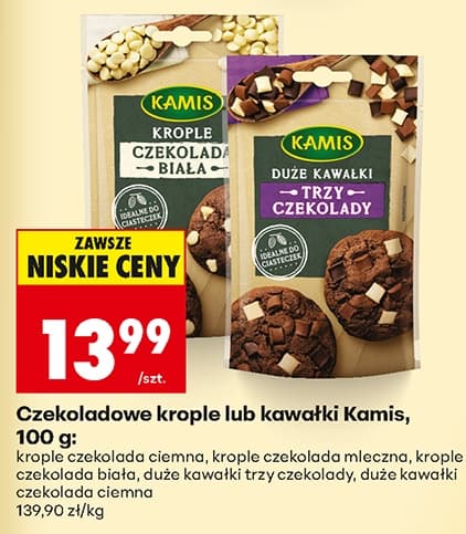 krople czekoladowe