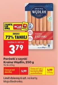 parówki z szynki