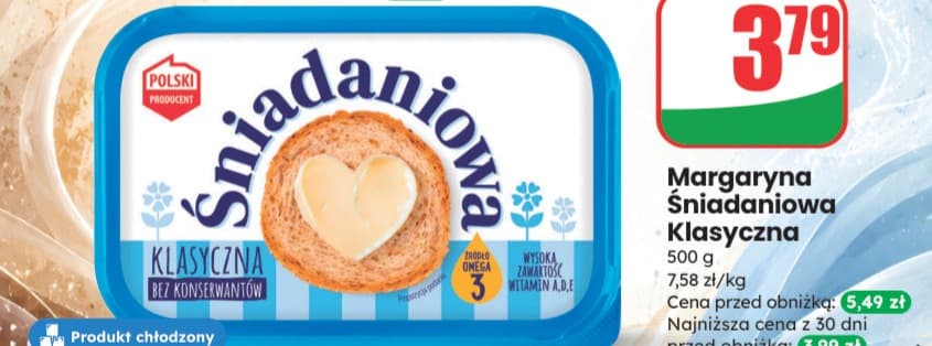 margaryna śniadaniowa klasyczna
