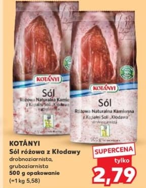 sól różowa z Kłodawy gruboziarnista