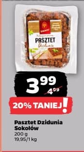 Sokołów pasztet dzidunia 200g